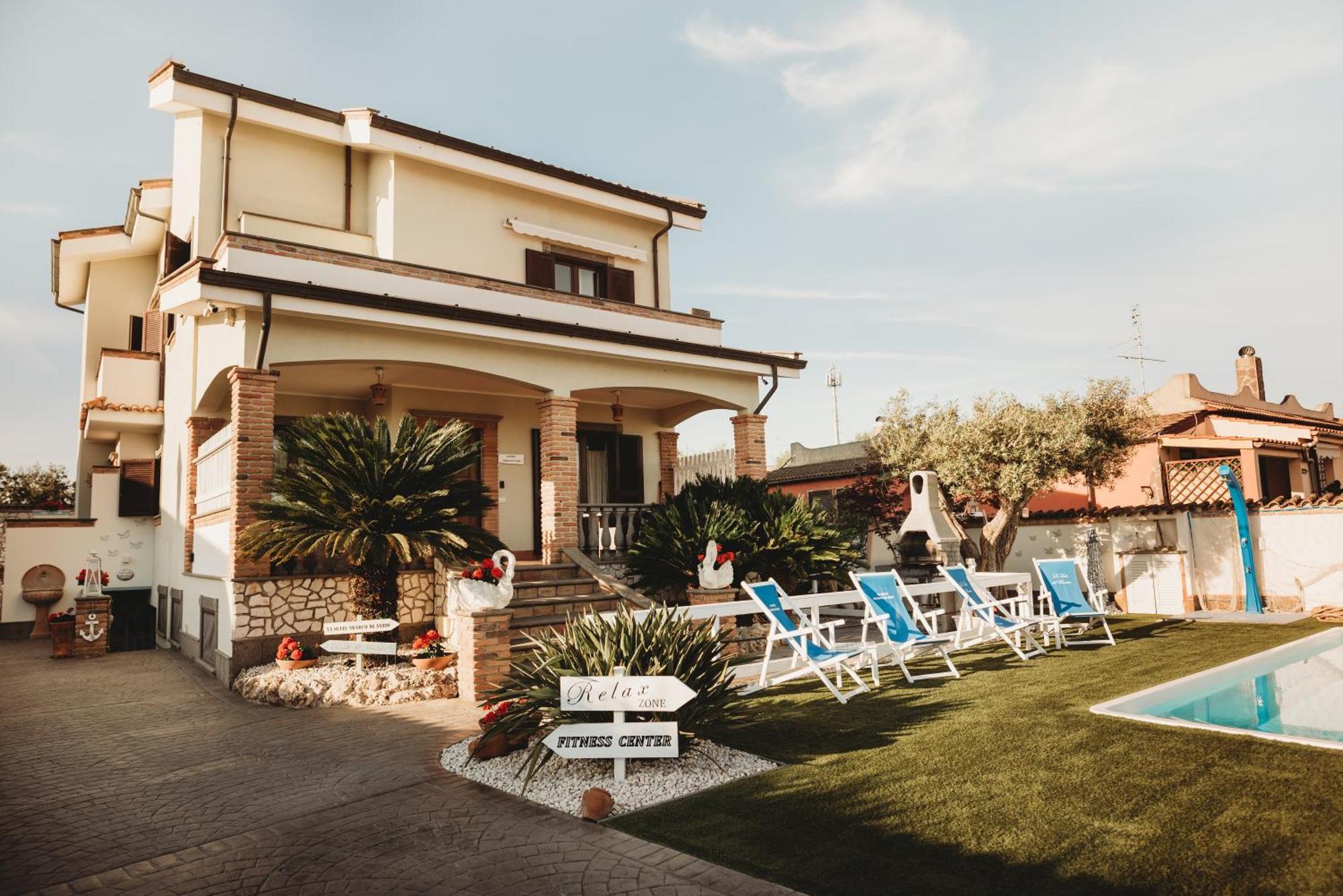 אנזיו Alloggi Turistici Con Piscina Palestra Jacuzzi Sauna מראה חיצוני תמונה