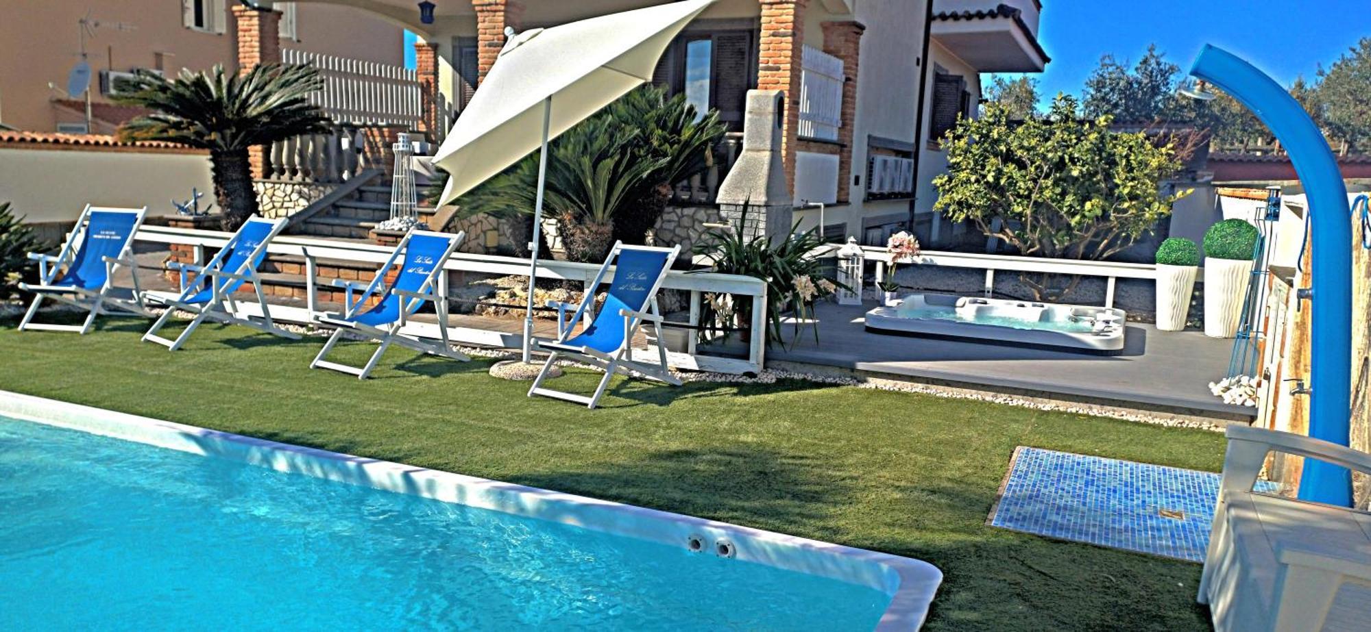 אנזיו Alloggi Turistici Con Piscina Palestra Jacuzzi Sauna מראה חיצוני תמונה