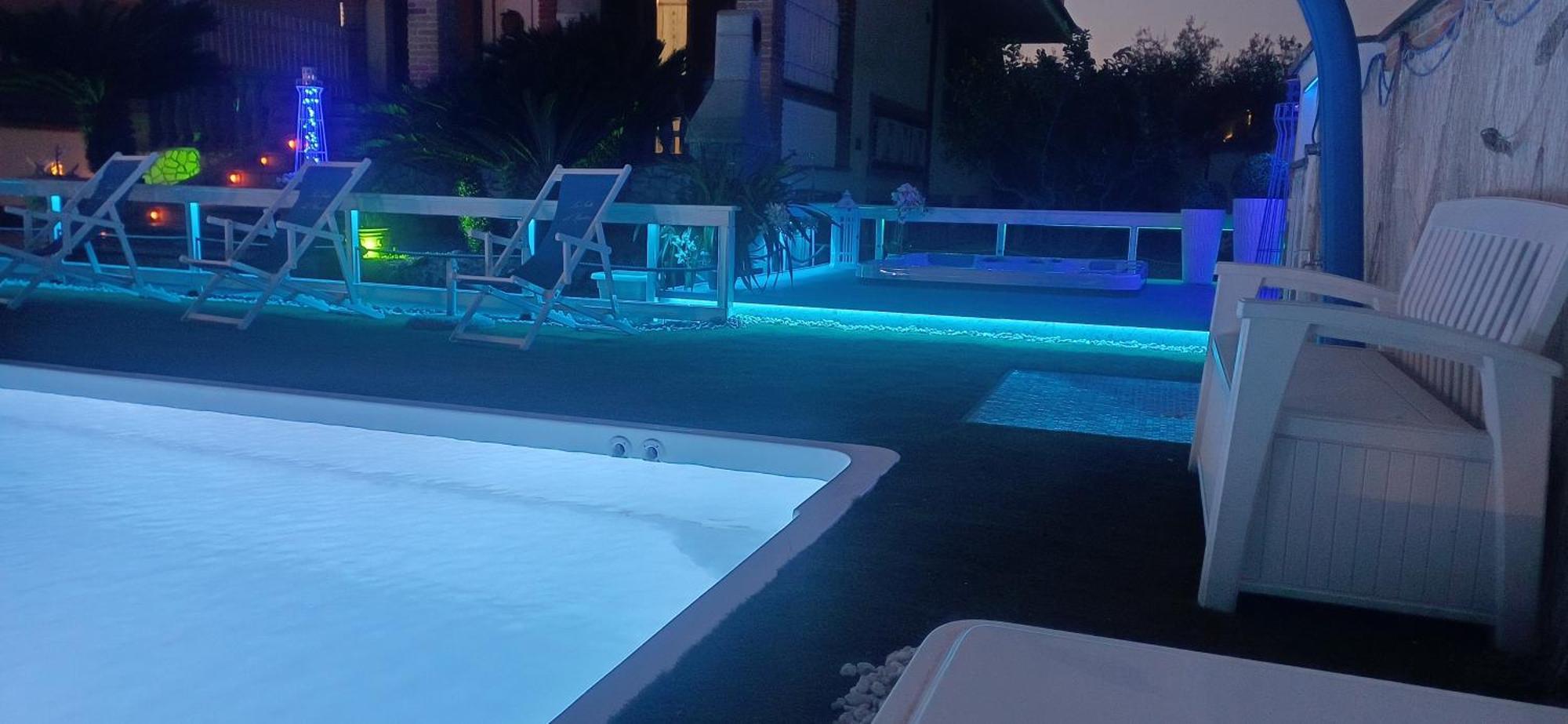 אנזיו Alloggi Turistici Con Piscina Palestra Jacuzzi Sauna מראה חיצוני תמונה