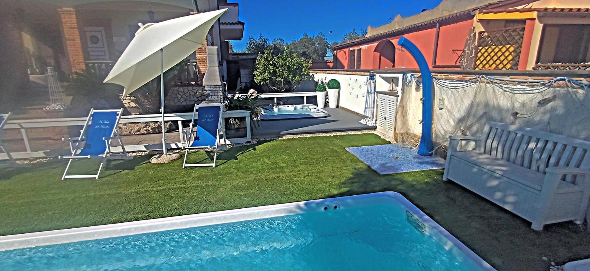 אנזיו Alloggi Turistici Con Piscina Palestra Jacuzzi Sauna מראה חיצוני תמונה