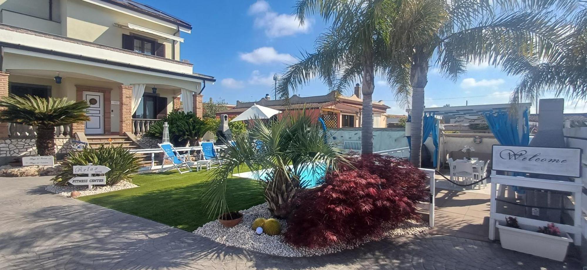 אנזיו Alloggi Turistici Con Piscina Palestra Jacuzzi Sauna מראה חיצוני תמונה