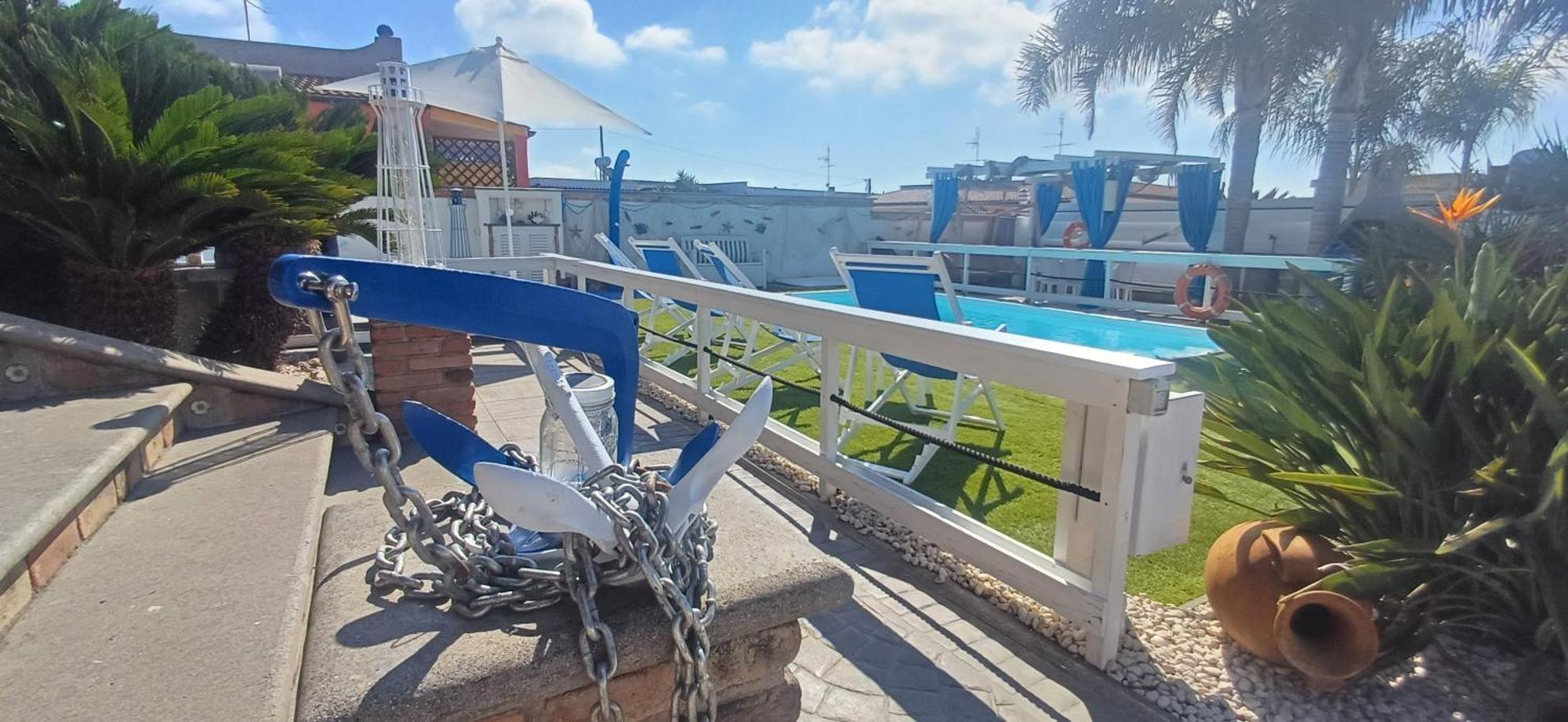 אנזיו Alloggi Turistici Con Piscina Palestra Jacuzzi Sauna מראה חיצוני תמונה